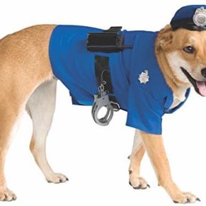 Rubie's Kostium Rubies oficjalny Pet Dog, policja, X-Large 885945XL - 1 zdjęcie