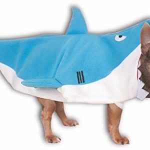 Rubie's rubie 's oficjalny Pet pies kostium, Shark, xl, niebieski/biały 580080LXL-XL - 1 zdjęcie
