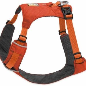 Ruffwear Ruf fwear lekki-uprząż dla psa, bardzo małych psów RAS, regulowany rozmiar, rozmiar: XS, czerwony (sockeye Red), Hi & Light Harness, 3082  601s1 3082-601S1 - 1 zdjęcie