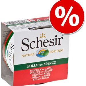 Schesir Dog Kurczak z ananasem 12x150g - 1 zdjęcie