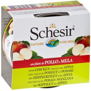 Schesir Fruit, 6 x 150g - Kurczak i jabłko - 1 zdjęcie