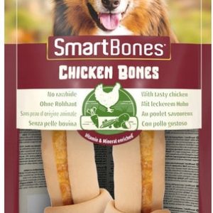 Smartbones SmartBones Chicken Bones Medium 2szt. - przysmaki dla średnich psów, z kurczakiem i warzywami SMB-027125 - 1 zdjęcie