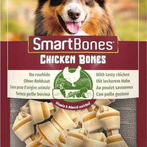 Smartbones SmartBones Chicken Bones Mini - przysmaki dla średnich psów, z kurczakiem i warzywami-18szt. SMB-027118 - 1 zdjęcie
