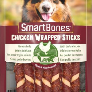 Smartbones SmartBones Chicken Wrapped Sticks Mini 9szt. - przysmaki dla małych psów, z kurczakiem i warzywami SMB-020904 - 1 zdjęcie