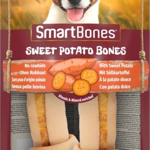 Smartbones SmartBones Sweet Potato Bones Medium 2szt. - przysmaki dla średnich psów, z batatami i kurczakiem SMB-027415 - 1 zdjęcie