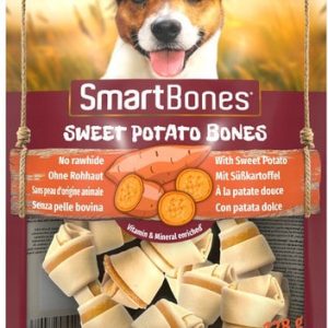Smartbones SmartBones Sweet Potato Bones Mini 8szt. - przysmaki dla małych psów, z batatami i kurczakiem SMB-027408 - 1 zdjęcie