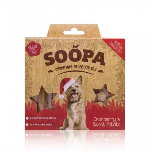 SOOPA SOOPA Christmas Selection BOX Cranberry&Sweet Potato 150g 11057 - 1 zdjęcie