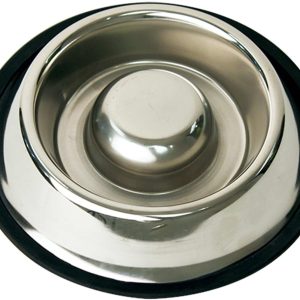 Stalowa miska psa Powolne Jedzenie PetPlatter Kobr - 1 zdjęcie