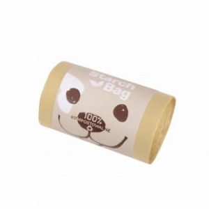 STARCHBAG Biodegradowalne woreczki na odchody 1x15 szt. (zielone) - 1 zdjęcie