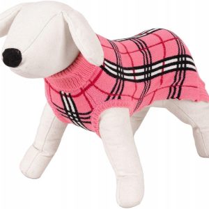 Sweter Ubranko Dla Psa Ciepły S 25CM Kratka - 1 zdjęcie