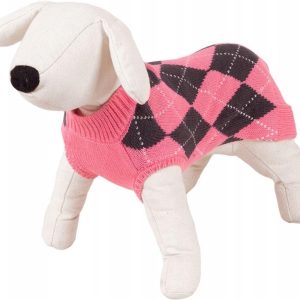 Sweter Ubranko Dla Psa Ciepły XL 40CM Romby - 1 zdjęcie