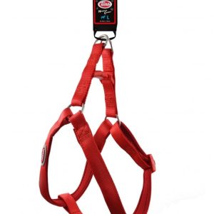 Szelki dla psa nylon neopren Pet Nova L czerwone - 1 zdjęcie