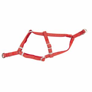 Szelki dla psa Trend Dots 50-70cm Czerwone 20mm - 1 zdjęcie