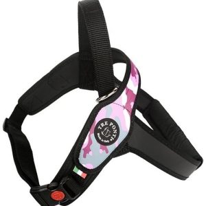 Szelki duże Dog Tre Ponti moro Róż 90-120cm XXL - 1 zdjęcie