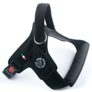 Szelki duże XL 70-90cm Tre Ponti czarne Labrador - 1 zdjęcie