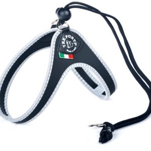 Szelki Jack Parson 43-53cm Tre Ponti czarne r. 3 - 1 zdjęcie