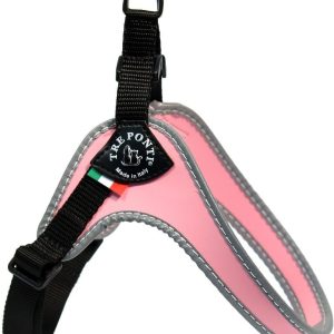 Szelki mini 32-45cm Tre Ponti Easy Fit różowe r.1 - 1 zdjęcie