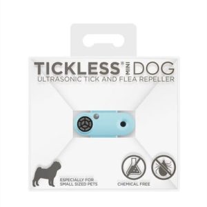 TICKLESS TICKLESS Mini Dog Ultradźwiękowy odstraszacz kleszczy i pcheł dla psów małych ras Baby Blue - 1 zdjęcie