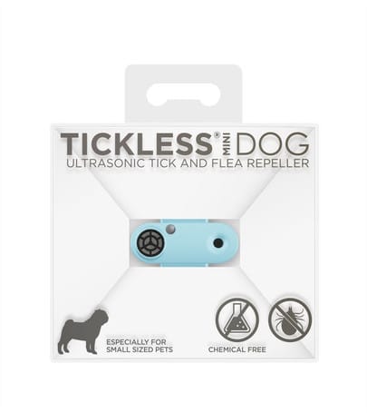 TICKLESS TICKLESS Mini Dog Ultradźwiękowy odstraszacz kleszczy i pcheł dla psów małych ras Baby Blue - 1 zdjęcie