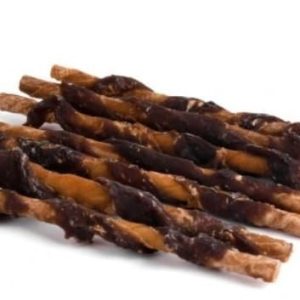 TIDBIT TIDBIT Podwędzane pałeczki wołowe z kaczką 100g 11035 - 1 zdjęcie