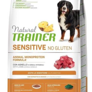 Trainer Sensitive No Gluten Adfult Medium&Maxi Lamb 12 kg - 1 zdjęcie
