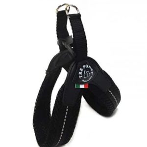 Treponti TRE Ponti  Fibbia Mały pies Mesh naczynia, 1 cm, czarny - 1 zdjęcie