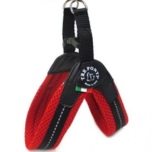 Treponti TRE Ponti  Fibbia Mały pies Mesh naczynia, 4 cm, czerwony - 1 zdjęcie