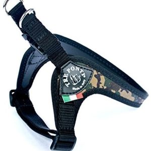 Treponti Tre Ponti tp260 MM Camou naczynia dla psów, regulowany, z zapięciem na Click & czarnym brzegiem - 1 zdjęcie