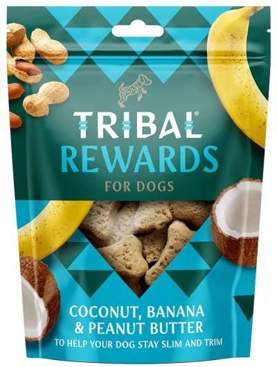 Tribal Tribal Rewards kokos banan i masło orzechowe 125g - 1 zdjęcie