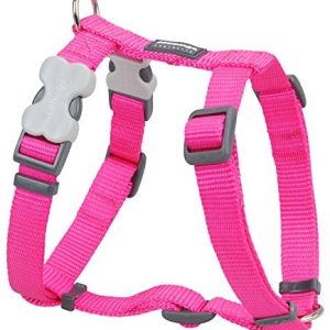 Trilus trilus DH-ZZ firmy HP-20 Nylon uprząż dla psa, Hot Pink, M - 1 zdjęcie