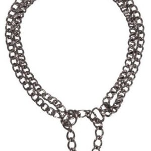 Trixie 2243 Kettenwürger 2-Reihig, Zugbegrenzt 45 Cm/2,5 Mm - 1 zdjęcie