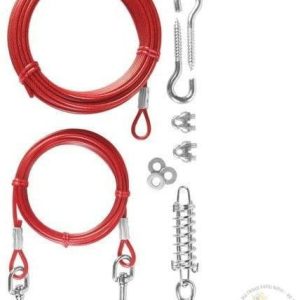 Trixie 2293 Linka Stal z amortyzatorem do 15m tx-2293 - 1 zdjęcie