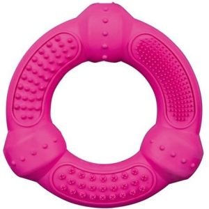 Trixie 33344 denta Fun ring, kauczuk naturalny - 1 zdjęcie