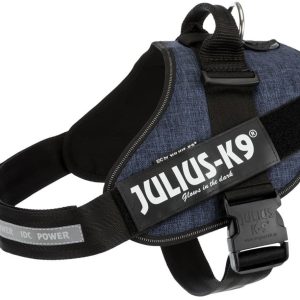 Trixie Julius K9 Uprząż dla psa IDC, rozmiar 3, jeans, 14875 - 1 zdjęcie