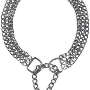 Trixie Kolia metalowa trzyrzędowa 60 cm - 1 zdjęcie