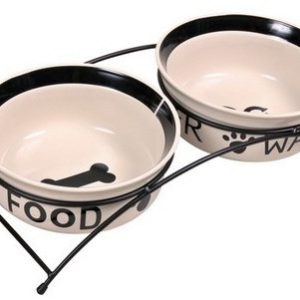 Trixie Miski Ceramiczne 0,6L Na Stojaku - 1 zdjęcie