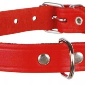 Trixie Obroża Basic M L 39 48 cm/22 mm czerwona - 1 zdjęcie