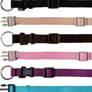 Trixie Obroża PREMIUM 22-35cm/10mm NIEBIESKA TX-20142 - 1 zdjęcie