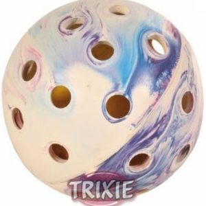 Trixie Piłka Gumowa Z Grzechotką 7,5Cm - 1 zdjęcie
