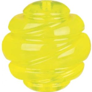 Trixie Piłka Sporting TPS o 6 cm żółta - 1 zdjęcie