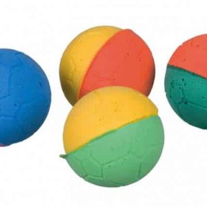 Trixie Piłki miękkie, kolorowe 4szt. 4,3cm KTRI308 - 1 zdjęcie