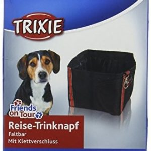 Trixie Reise miska, 1,8 litra,, czarna, 4 sztuka 4047974251317 - 1 zdjęcie