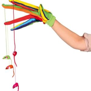 Trixie Rękawica z myszkami kolorowa 30cm KTRI328 - 1 zdjęcie