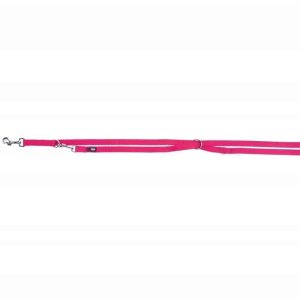 Trixie Smycz regulowana Premium Xs-s 2m 15mm fuksj - 1 zdjęcie