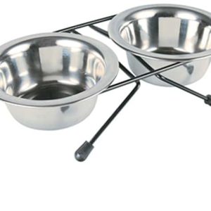 Trixie Stojak z miskami 2x1,5l 24833 - 1 zdjęcie
