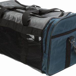 Trixie Torba transportowa SAMIRA 31x32x52 szara/niebieska - 1 zdjęcie