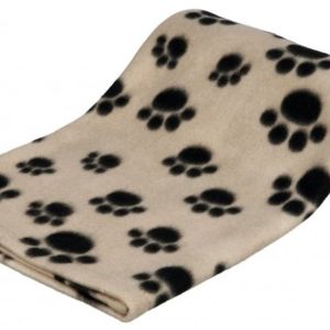 TRIXIE TRIXIE 37191) KOC 100X70CM BEŻ W CZARNE ŁAPKI TX37191 - 1 zdjęcie