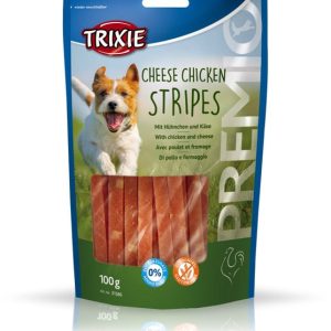 TRIXIE Trixie Cheese Chicken paski serowe 100g PTRI430 - 1 zdjęcie