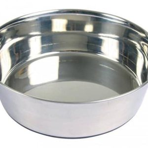 Trixie Trixie Miska metalowa z gumową podstawą 1.7 l/21 cm - 1 zdjęcie