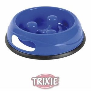 TRIXIE TRIXIE Miska plastikowa wymuszająca wolne jedzenie 1.5l/śr.27 cm DARMOWA DOSTAWA OD 95 ZŁ! - 1 zdjęcie